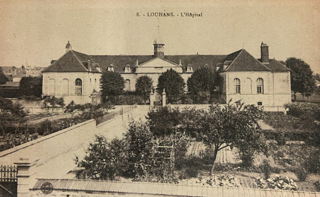 Jardins de l'Hotel Dieu, autrefois